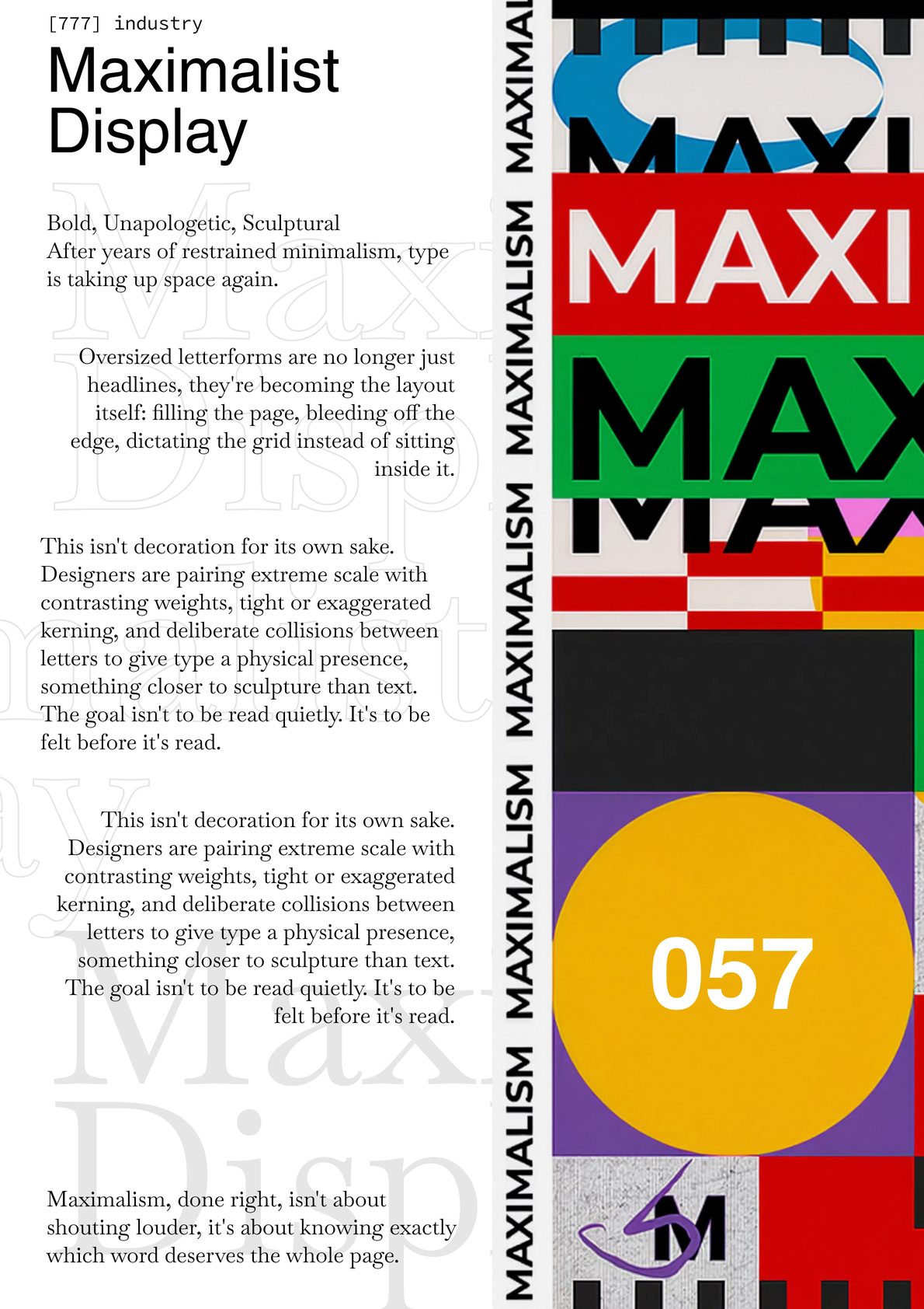 Special Font, page 60