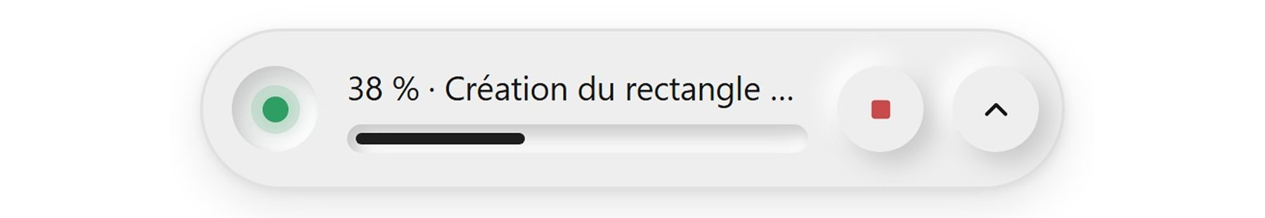 Mode compact : une seule barre